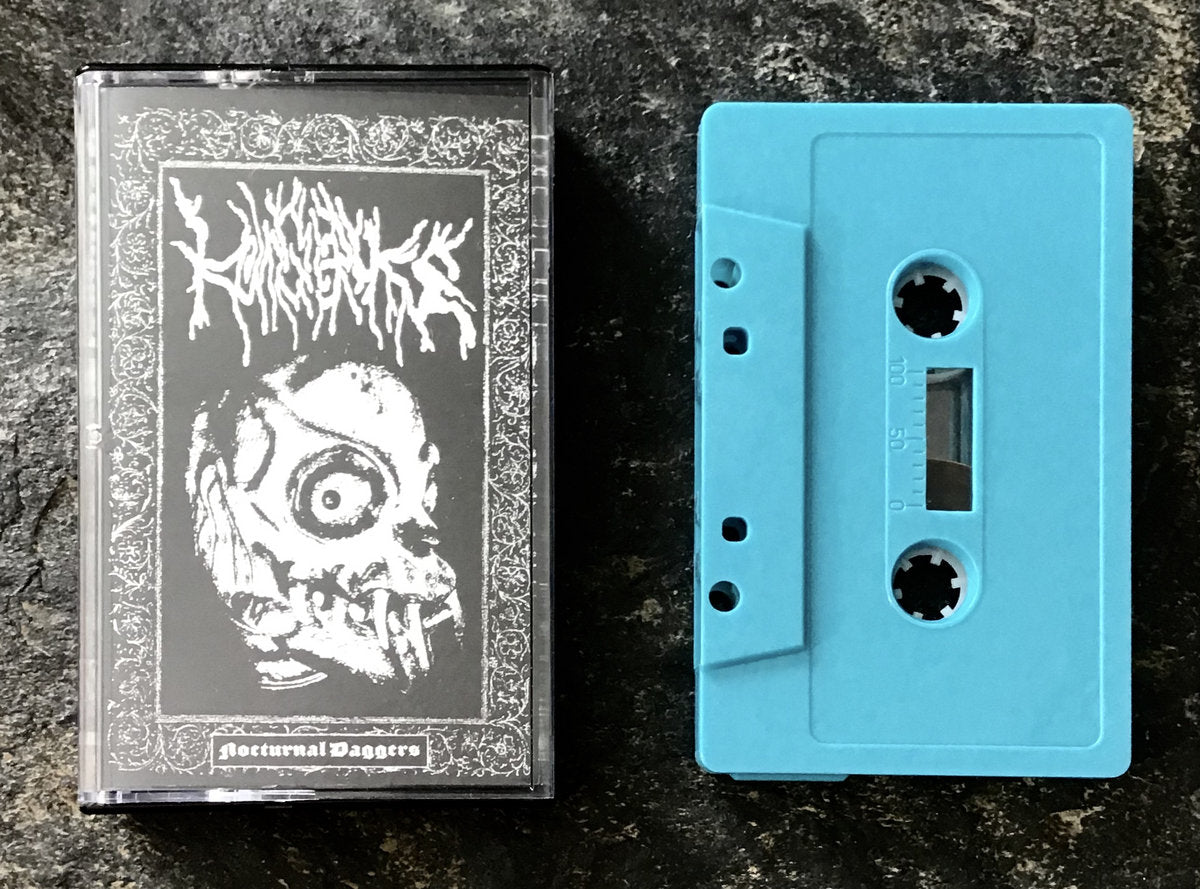 Kongerike - Nocturnal Daggers {black metal} [Tape] (Moonworshipper)