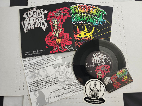 Dylan Blackthorn - Soggy Vampires / Telepathic Arachnid {folk punk} [Vinyl] (Self-Released)