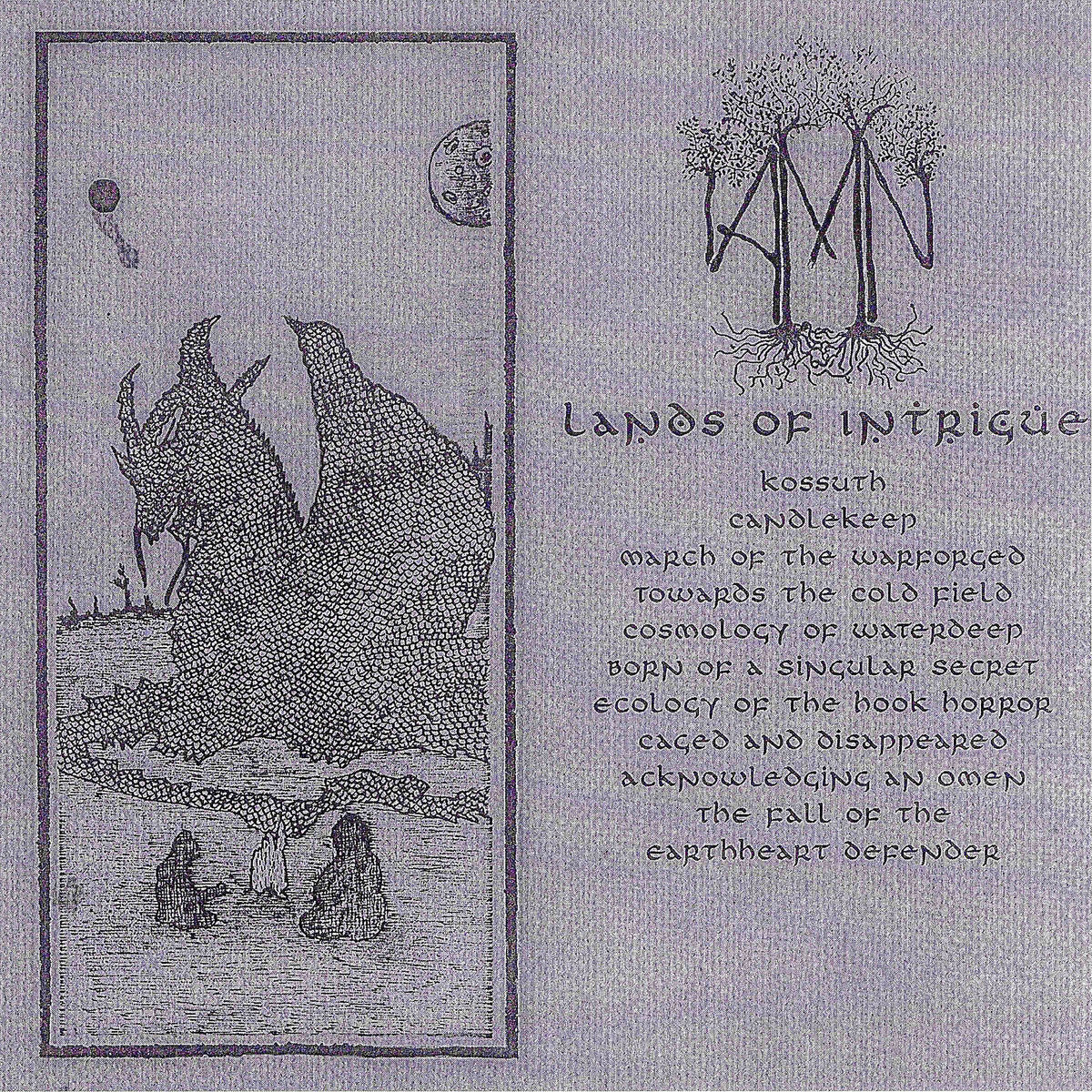 Amn - Lands of Intrigue {fantasy synth} [Tape] (Engraven)