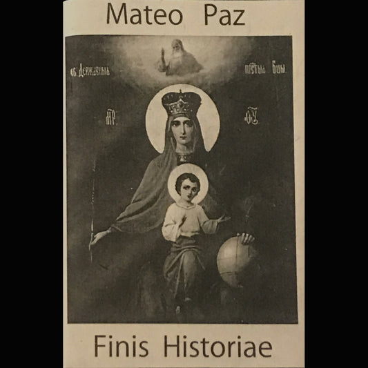 Mateo Paz - Finis Historiae {dark folk} [Tape] (Rumour Rest)