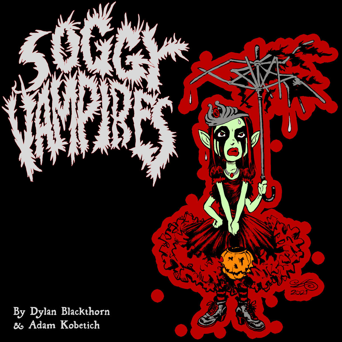 Dylan Blackthorn - Soggy Vampires / Telepathic Arachnid {folk punk} [Vinyl] (Self-Released)