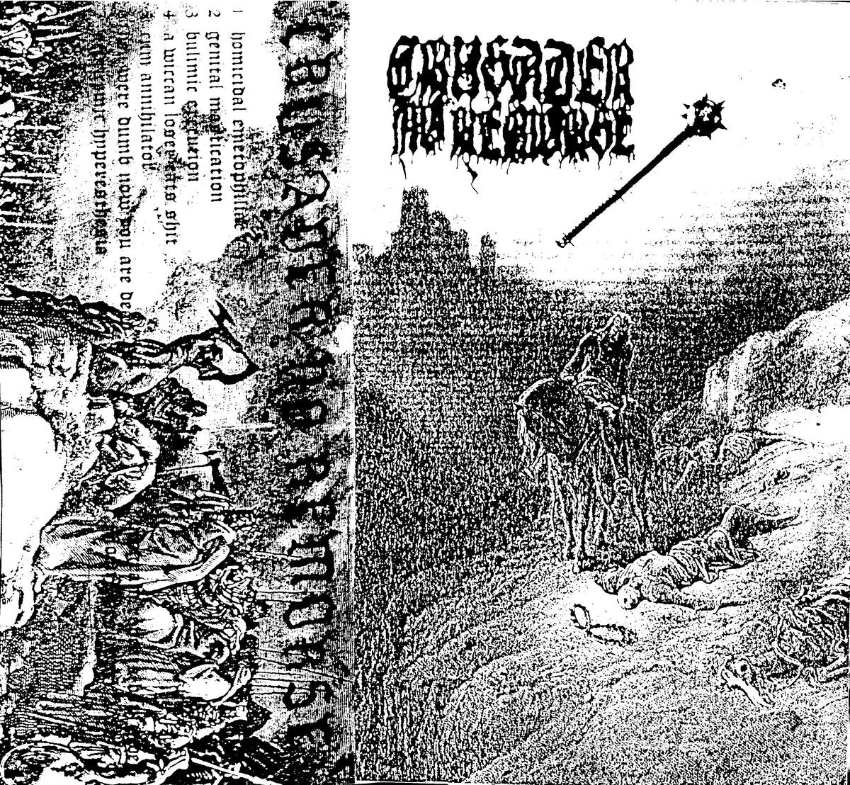 Crusader No Remorse - Crusader No Remorse {black metal} [Tape] (Moonworshipper)