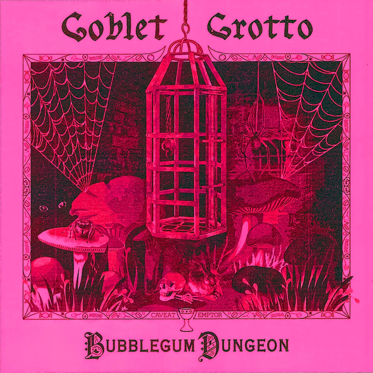 Goblet Grotto - Bubblegum Dungeon {fantasy synth} [Tape] (Engraven)